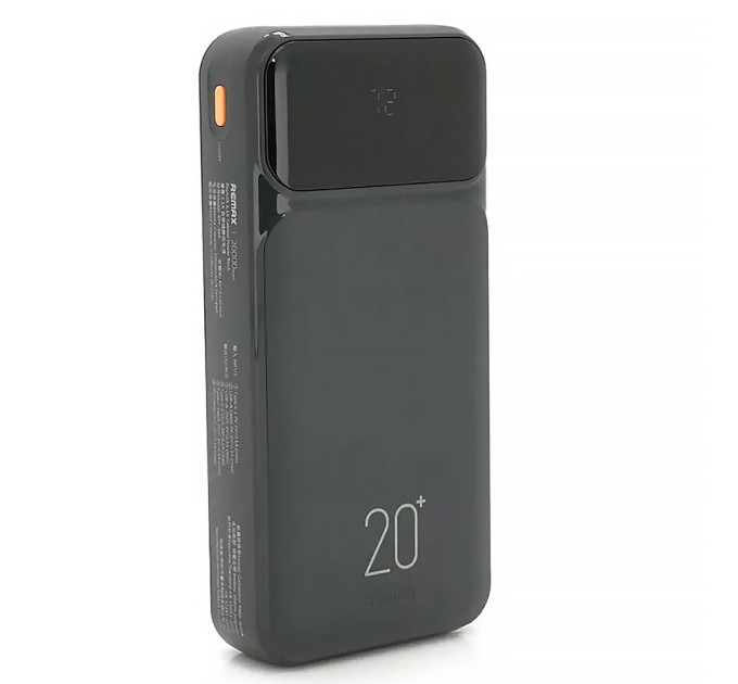 Внешний аккумулятор Power Bank Remax RPP-686 20000 mAh УМБ павербанк (Black) (19110)