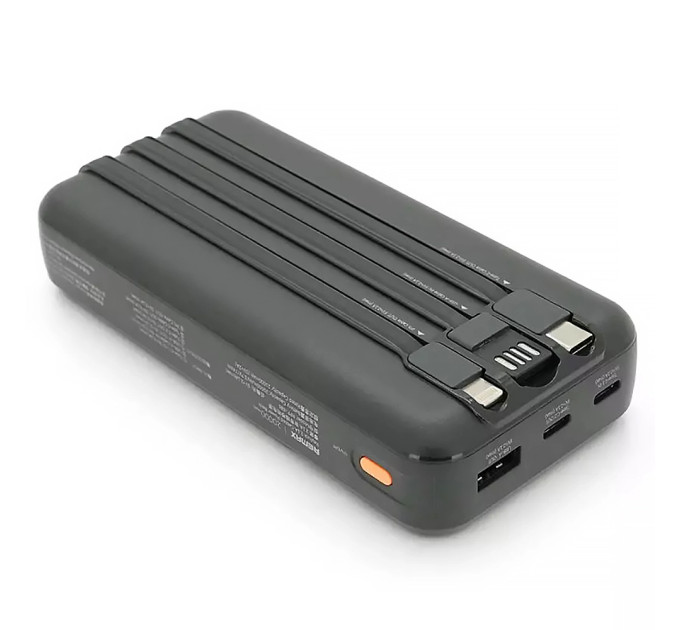Внешний аккумулятор Power Bank Remax RPP-686 20000 mAh УМБ павербанк (Black) (19110)