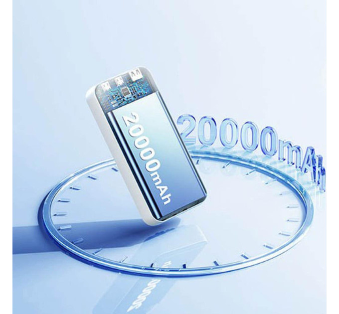 Внешний аккумулятор Power Bank Remax RPP-686 20000 mAh УМБ павербанк (Black) (19110)