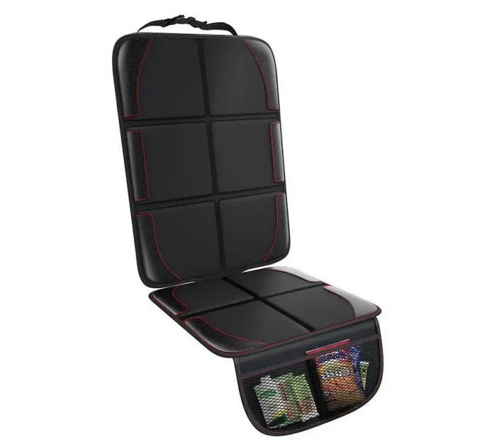 Защитный коврик под детское автокресло в автомобиль LVR 024 накидка на сиденье (Black) (18991)