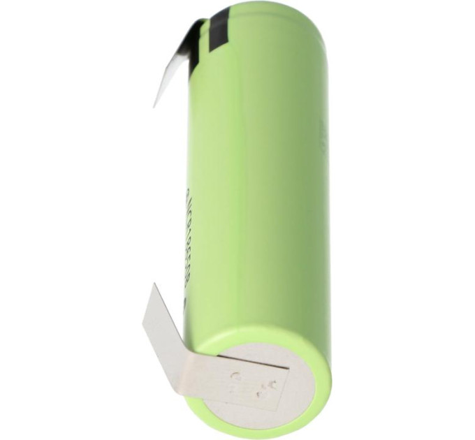 Аккумулятор 18650 Panasonic NCR18650B 3400mAh U-Tags под пайку с никелевой лентой (8А) (18845)