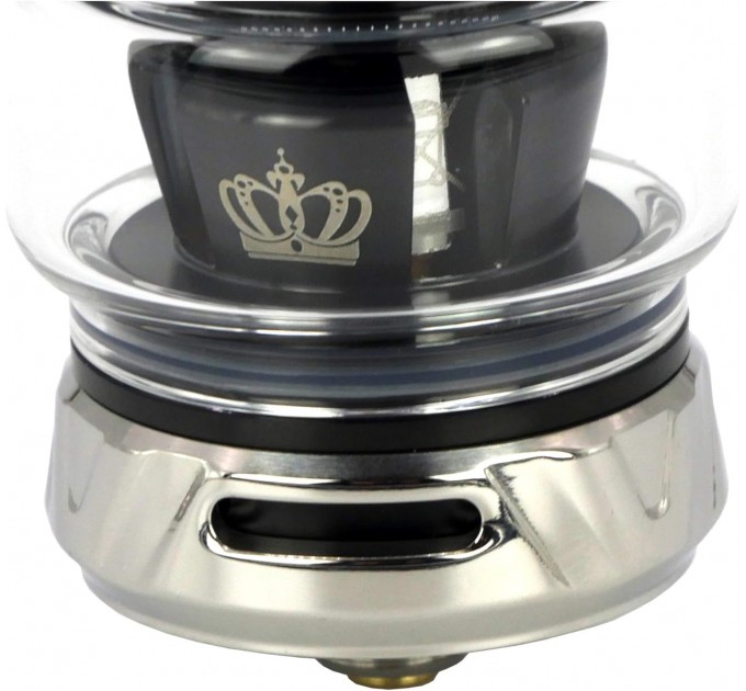 Бак для вейпа на испарителях Uwell CROWN 5 24mm 5ml Original (Black) (16433)