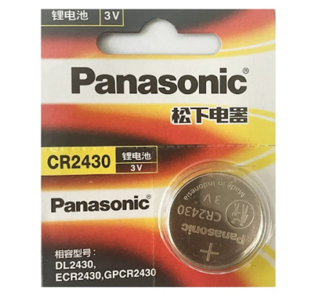 Батарейка дисковая Panasonic CR2430 Original () (18591)