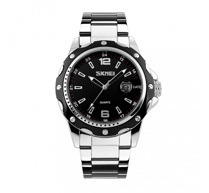 Часы наручные Skmei 0992 Original (Black stainless steel, 0992SBK)