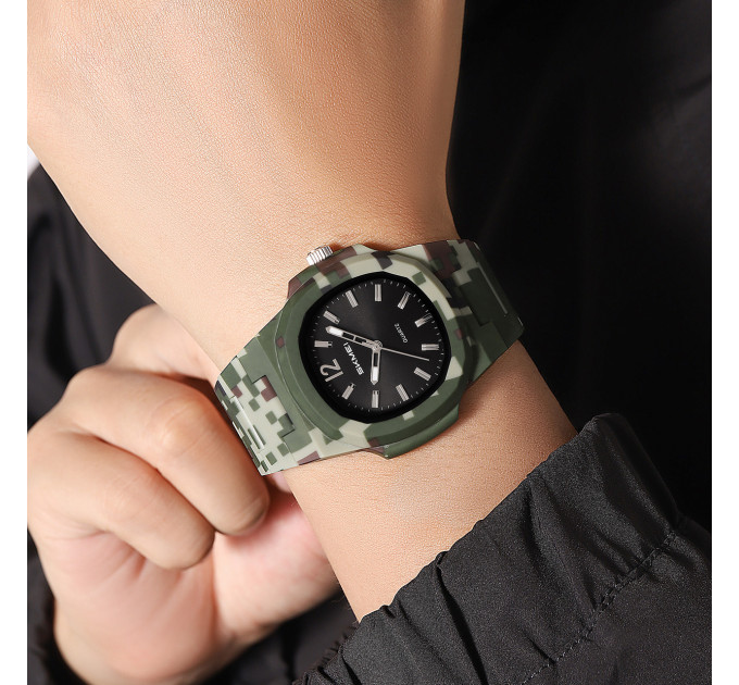 Часы наручные Skmei 2382 (Army Green Camouflage, 2382CMGN) (18370)
