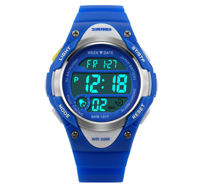 Часы наручные детские Skmei 1077 Original (Blue, 1077BU) (15883)