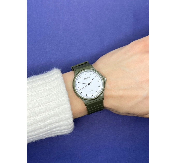 Часы наручные женские Skmei 1419 (Army Green, 1419AG) (18414)
