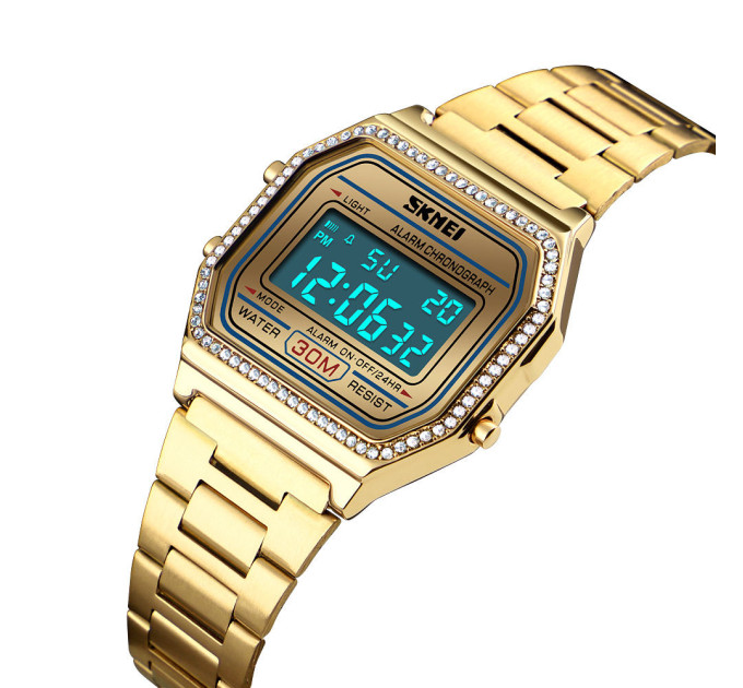 Часы наручные женские Skmei 1474 Original (Gold, 1474GD) (17136)