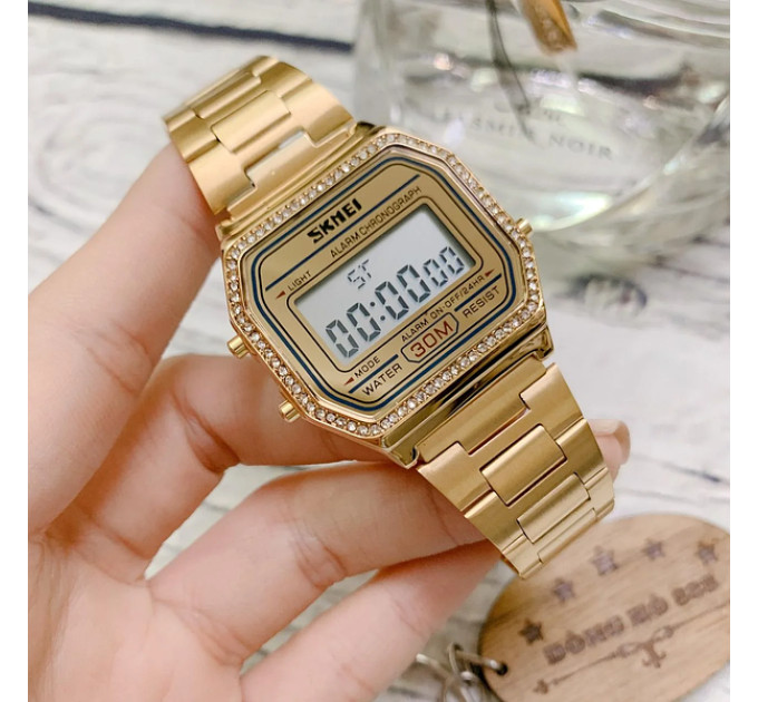 Часы наручные женские Skmei 1474 Original (Gold, 1474GD) (17136)