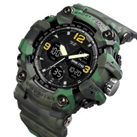 Часы наручные мужские Skmei 1742 Original (Camouflage Green, 1742CMGN)