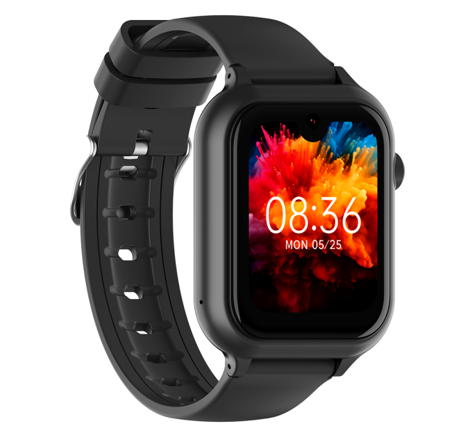 Детские смарт-часы Wonlex KT38 Original часы-телефон с видеозвонком GPS WI-FI и SIM-картой (Black) (19133)