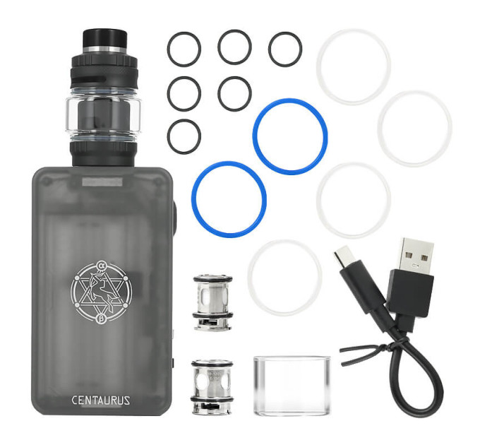 Электронная сигарета Lost Vape Centaurus N200 200W with Centaurus Sub Ohm Tank 5ml Original Kit (Grey Rock) (18803)