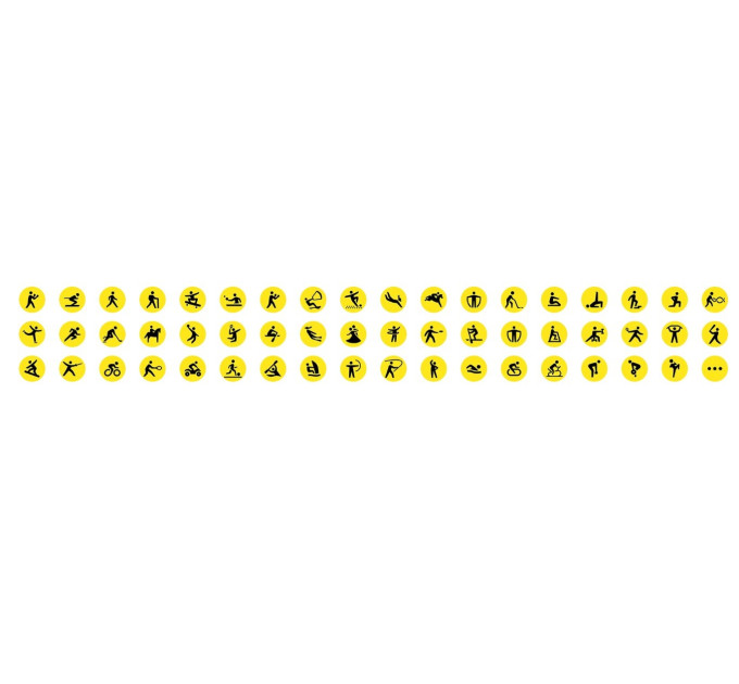 Фитнес-браслет Band M9 Фитнес трекер, шагомер, пульсометр и мониторинга сна (Yellow) (18338)