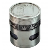 Гриндер для измельчения табака D&K Гранаты DK-5081-X4 (Silver 2) (15707)