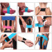 Кинезиологический тейп Kinesiology Tape L 7.5см - 5м (Purple) (17019)