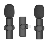 Микрофон беспроводной петличный K9 Type-C 2шт (Black)