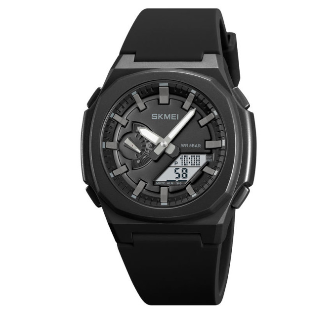 Мужские наручные часы Skmei 2091 Original цифровые электронные спортивные (Black Grey Black, 2091BKGYBK) (19153)