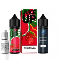 Набор для самозамеса на органическом никотине Fucked Juice Up 60 мл, 0-3 мг Watermelon Strawberry (Арбуз Клубника)