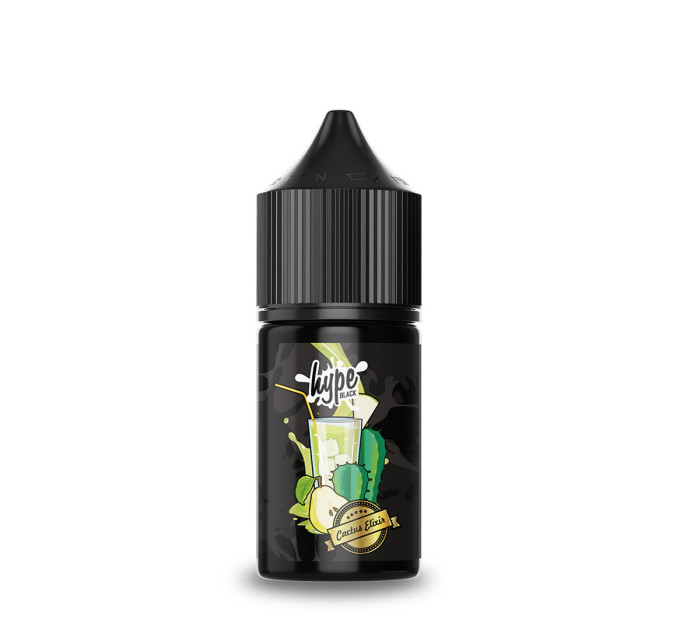 Набор для самозамеса на солевом никотине Hype Black 30 мл (Cactus Elixir Груша Кактус Холодок, 0-50 мг) (17990)