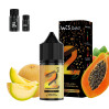 Набір для самозамісу на сольовому нікотині WES Gold 30 мл, 0-65 мг Melon Papaya (Диня, папайя та манго) (16383)