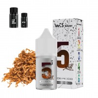 Набор для самозамеса на солевом никотине WES Silver 30 мл, 0-65 мг Tobacco (Крепкий табак)