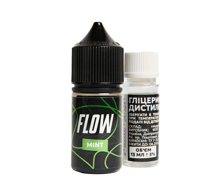 Набор для самозамеса солевой FLOW 30 мл (Mint Мята, 0-50 мг) (17229)