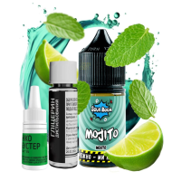 Набор для самозамеса солевой Sour Boom 30 мл (Mojito Мохито, 0-65 мг)
