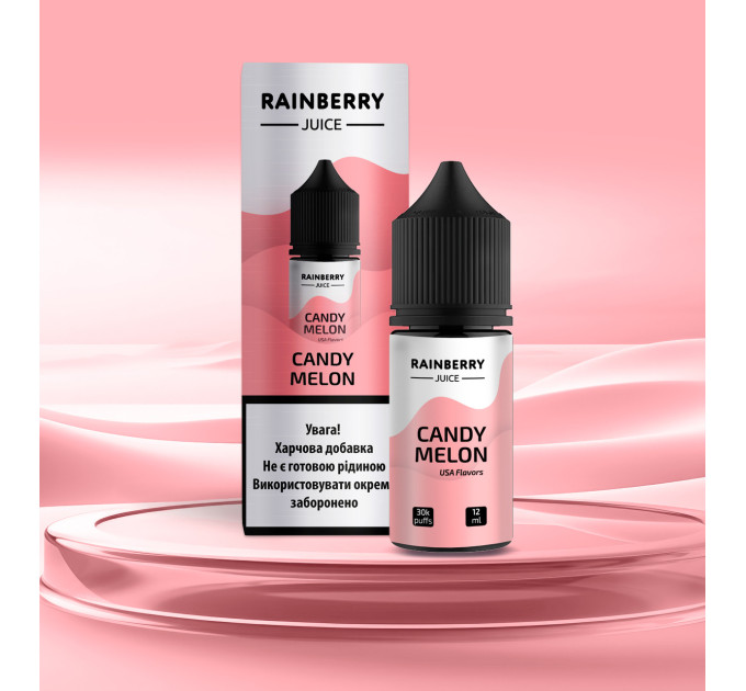 Набор компонентов для самозамеса жидкости на солевом никотине Flavorlab Rainberry Juice 30 мл (Candy Melon Конфеты Дыня, 0-50 мг) (17683)