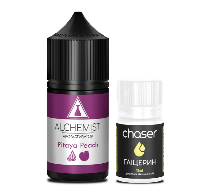 Набор компонентов для самозамеса солевой ALCHEMIST 30 мл (Pitaya Peach Питая Персик, 0-50 мг) (18092)