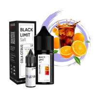 Набор компонентов для самозамеса солевой Black Limit 30 мл (Cola Citrus, кола цитрус 0-65 мг)