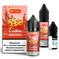 Набор компонентов для самозамеса солевой Flavorlab M-Cake 30 мл (Cookie, Печенье 0-65 мг)