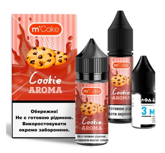 Набор компонентов для самозамеса солевой Flavorlab M-Cake 30 мл (Cookie, Печенье 0-65 мг) (19787)