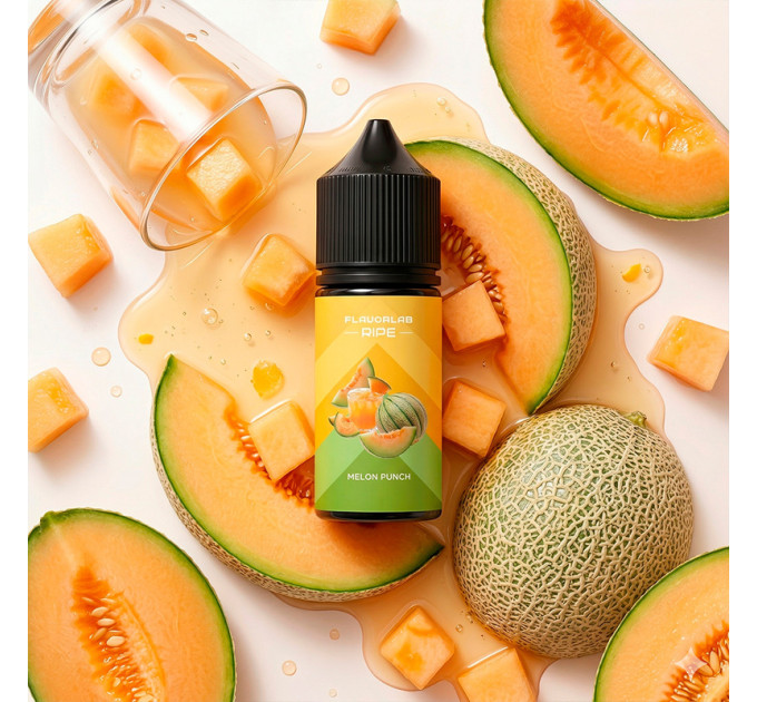 Набор компонентов для самозамеса солевой Flavorlab Ripe 30 мл (Melon Punch, Дынный пунш 0-50 мг) (19480)