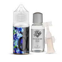 Набор компонентов для самозамеса солевой Fluffy Puff Alpha 30 мл (BLUE CHERRY ICE Синяя вишня, 0-25 мг)