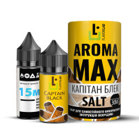 Набор компонентов для самозамеса солевой жидкости Flavorlab Aroma MAX 30 мл (Капитан блек, 0-65 мг)