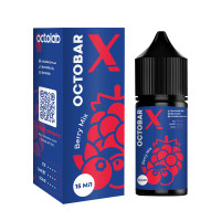 Набор компонентов для самозамеса солевой жидкости Octobar X 30 мл (Berry Mix Ягодный Микс, 0-65 мг)