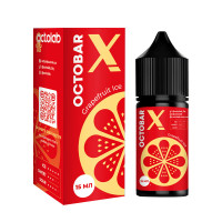 Набор компонентов для самозамеса солевой жидкости Octobar X 30 мл (Grapefruit Ice Грейпфрут Айс, 0-65 мг)