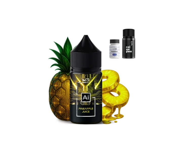 Набор компонентов для самозамеса солевой жидкости WES AI 30 мл (Pineapple Juice Сочный ананас, 0-65 мг) (18144)