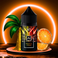 Набор компонентов для самозамеса солевой жидкости WES AI 30 мл (Tropical Citrus Тропический Цитрус, 0-50 мг)