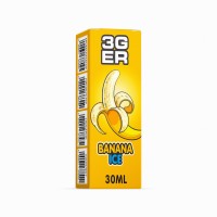 Набор компонентов заправки для самозамеса на солевом никотине 3GER 30 мл (Banana Ice, 0-50 мг)