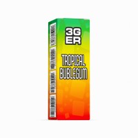 Набор компонентов заправки для самозамеса на солевом никотине 3GER 30 мл (Tropical Bubblegum, 0-50 мг)