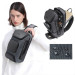 Однолямочный рюкзак через плечо Bange BG-7086 9л Сумка-слинг с USB-разъемом (Gray) (19381)