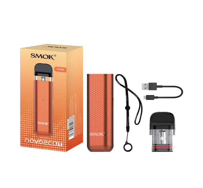 Под-система Smok Novo 2C Pod 800mAh 2ml Оригінальний комплект (Помаранчевий) (16715)