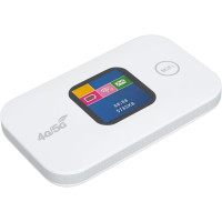 Портативный Wi-Fi модем Mobile Router PH319-E LCD 2.4G , 4G и 5G LTE роутер (White)