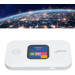 Портативный Wi-Fi модем Mobile Router PH319-E LCD 2.4G , 4G и 5G LTE роутер (White) (17963)