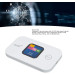 Портативный Wi-Fi модем Mobile Router PH319-E LCD 2.4G , 4G и 5G LTE роутер (White) (17963)