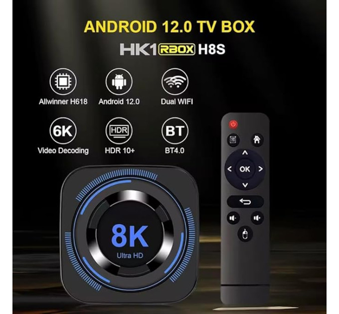 Приставка Android Magcubic 8K 4GB/32GB Обновленная версия Wi-Fi 2.4G/5G  (19032)