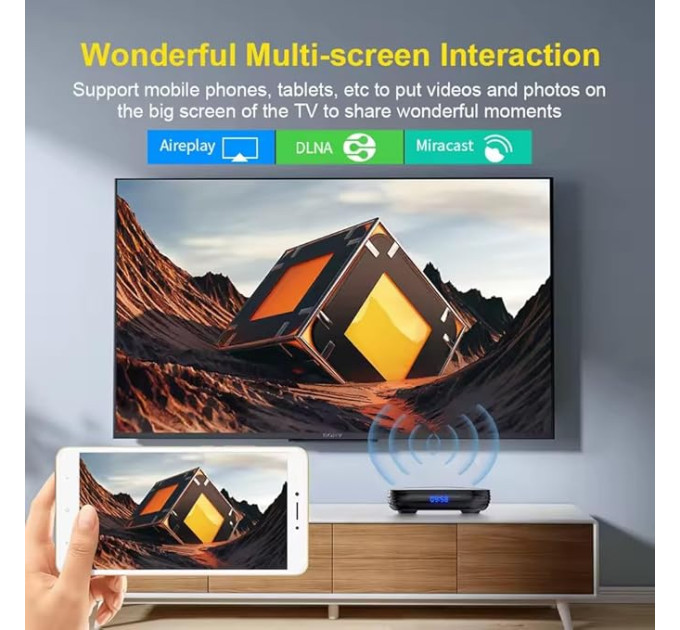 Приставка Android Magcubic 8K 4GB/32GB Обновленная версия Wi-Fi 2.4G/5G  (19032)