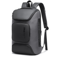 Рюкзак городско Bange BG-7078 30л ранец с отсеком для ноутбука до 15.6'' USB-разъем (Gray)