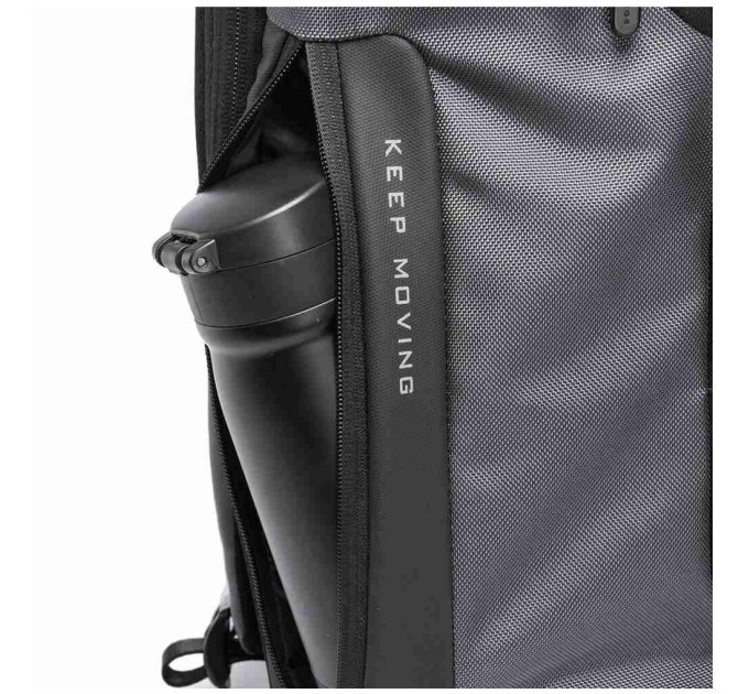 Рюкзак городско Bange BG-7078 30л ранец с отсеком для ноутбука до 15.6'' USB-разъем (Gray) (19377)